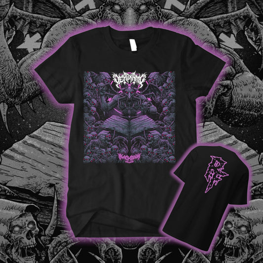 DEAD KAMP - BLACK BOOK VOL.666 - album cover t-shirt